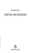 Cover of: Fifth business