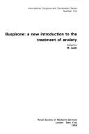 Cover of: Buspirone: a new introduction to the treatment of anxiety