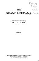 Cover of: Skanda-Purana, Part 10