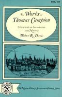 Cover of: Works of Thomas Campion by Thomas Campion