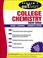 Cover of: Schaum's Outline of College Chemistry