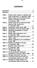 Cover of: Nuclear power reactors in the world.