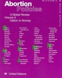 Cover of: Abortion policies: a global review.