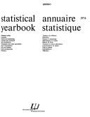 Cover of: Statistical yearbook = Annuaire statistique. by UNESCO, UNESCO