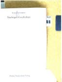 Cover of: Nachtigall-Geschichten by Erwin Strittmatter