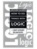 Cover of: Exercise book to accompany How to do things with logic