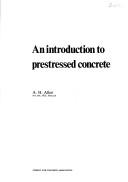 Cover of: introduction to prestressed concrete.