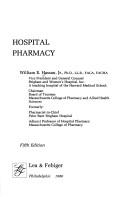 Hospital pharmacy by William E. Hassan