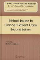 Cover of: Ethical issues in cancer patient care