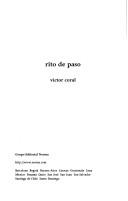 Cover of: Rito de paso