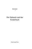 Cover of: Die Dehmels und das Kinderbuch by Roland Stark