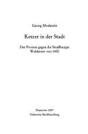 Ketzer in der Stadt by Georg Modestin