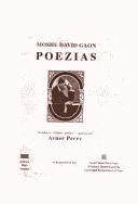 Cover of: Poezias