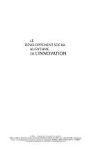 Cover of: Dévelop. social au rythme de innovation