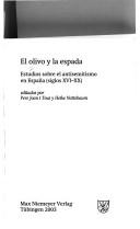 Cover of: El olivo y la espada by editados por Pere Joan i Tous y Heike Nottebaum.