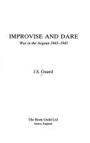 Cover of: Improvise and Dare by J.S. Guard