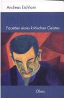 Cover of: Studien und Materialien zur Musikwissenschaft, Bd. 29: Paul Bekker: Facetten eines kritischen Geistes by Andreas Eichhorn