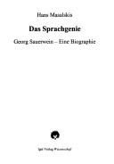 Cover of: Das Sprachgenie: Georg Sauerwein - eine Biographie