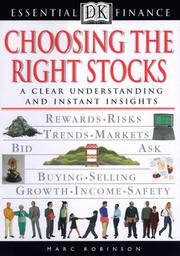 Cover of: Essential Finance Series: Choosing the Right Stocks