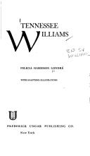 Cover of: Tennessee Williams by Felicia Hardison Londré
