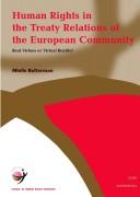 Cover of: Human rights in the treaty relations of the European Community: real virtues or virtual reality?