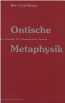 Cover of: Ontische Metaphysik: zur Aktuälitat der Thomasdeutung Cajetans