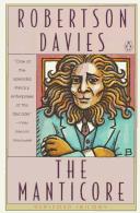 Cover of: The manticore by Robertson Davies, Robertson Davies