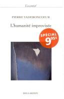 Cover of: humanité improvisée