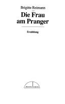 Cover of: Frau am Pranger: Erzählung