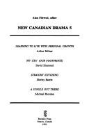 Cover of: New Canadian Drama | Alan Filewod