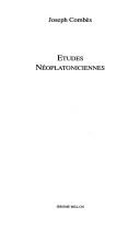 Études néoplatoniciennes by Joseph Combès