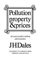 Pollution, property & prices by John Harkness Dales