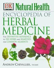 Encyclopedia of herbal medicine by Andrew Chevallier