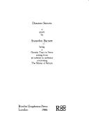 Cover of: Dossiers secrets: being a gnostic tract in verse arising from an interest in esoterica concerning the matter of Britain : a poem