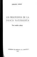 Cover of: Los presupuestos de la falacia naturalista by Esperanza Guisan