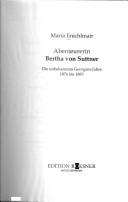Cover of: Abenteurerin Bertha von Suttner: die unbekannten Georgien-Jahre 1876 bis 1885