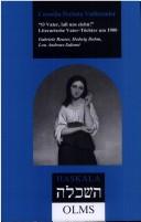 Cover of: Haskala, Band 30: „O Vater, lass uns ziehn!“: Literarische Vater-Töchter  um 1900: Gabriele Reuter, Hedwig Dohm, Lou Andreas-Salome