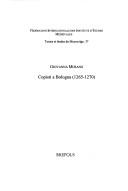 Cover of: Copisti a Bologna by Giovanna Murano