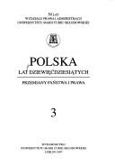Cover of: Polska lat dziewięćdziesiątych by [redakcja Danuta Słowikowska ... et al.].