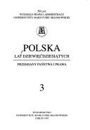 Cover of: Polska lat dziewiecdziesiatych by 