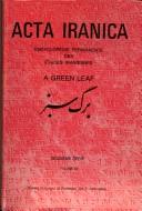 Bahā-i Walad by Fritz Meier