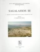 Cover of: Sagalassos III by 