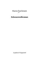 Cover of: Schwarzweissroman