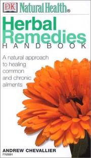 Cover of: Natural Health: Herbal Remedies Handbook