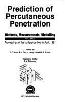 Cover of: Prediction of percutaneous penetration | 