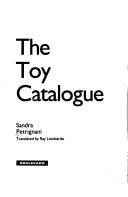 Cover of: The toy catalogue