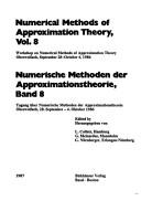 Cover of: Numerical Methods of Approximation Theory