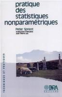 Cover of: Pratique des statistiques nonparamétriques