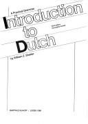 Cover of: Introduction to Dutch by William Z. Shetter