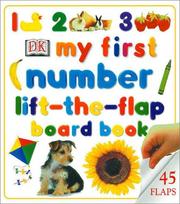 Cover of: My first number lift-the-flap board book | 